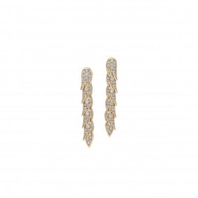 TIFFANY WINGS DROP EARRINGS IN PLATINUM WITH DIAMONDS 75366388  02